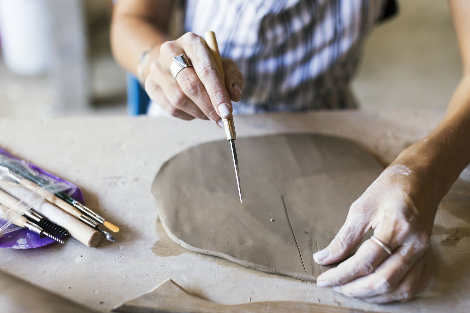 Hand Building a Basic Slab Pot